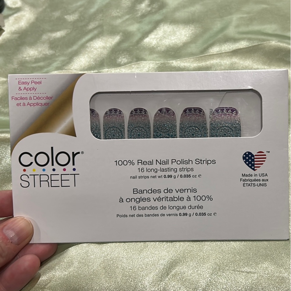 Color Street Drop and Give Me Zen Ombre Nail Strips